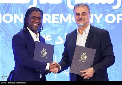 مراسم معارفه سیدورف، مشاور مدیرعامل باشگاه استقلال