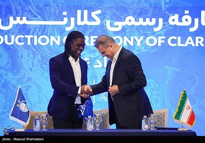 مراسم معارفه سیدورف، مشاور مدیرعامل باشگاه استقلال