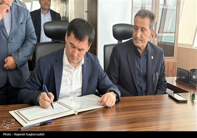 بازدید وزیر حمل و نقل ازبکستان از بندر شهید رجایی