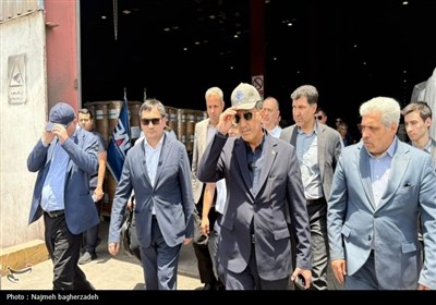 بازدید وزیر حمل و نقل ازبکستان از بندر شهید رجایی