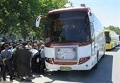 حرکت زائران روحالله از اردبیل به مرقد مطهر امام راحل(ره)