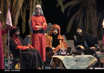 تعزیه شهادت حضرت عباس (ع) در سوگواره تعزیه ده زیار