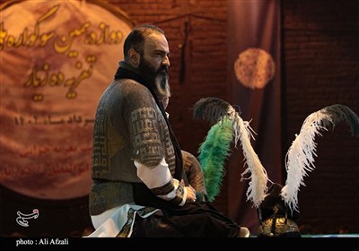 نوحهخوانی جانسوز شبیهخوان حضرت عباس (ع)