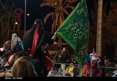 تعزیه شهادت حضرت عباس (ع) در سوگواره تعزیه ده زیار