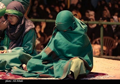 تعزیه شهادت حضرت عباس (ع) در سوگواره تعزیه ده زیار