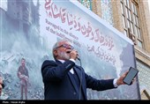 رجزخوانی کلامی زنجانی در تشییع شهدای حمله اسرائیل به زنجان