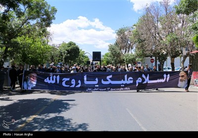 دسته عزاداری سالگرد رحلت امام خمینی (ره)