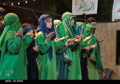 تعزیه شهادت حضرت علی‌اکبر (ع) سوگواره ملی تعزیه ده زیار