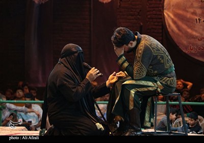 تعزیه شهادت حضرت علی‌اکبر (ع) سوگواره ملی تعزیه ده زیار