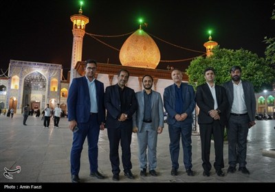 یادواره شهدای 15 خرداد و بندر شهید رجایی در حرم شاهچراغ