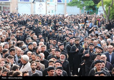 دسته عزاداری شهادت حضرت مسلم (ع) در بازار تاریخی اردبیل