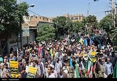 راهپیمایی پرشور سالگرد قیام 15 خرداد در ورامین برگزار شد