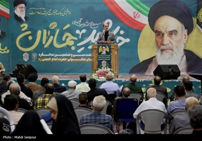 مراسم سالگرد ارتحال حضرت امام خمینی (ره) در بین الحرمین