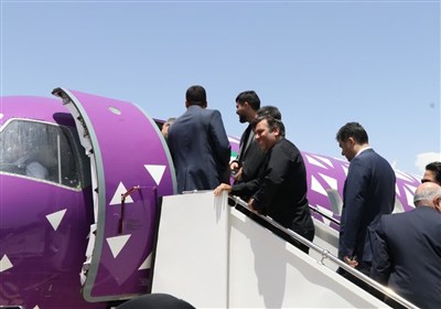 افتتاح پروازهای مسافری فرودگاه بین المللی پیام به مقصد مشهد