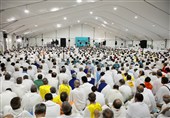 برگزاری همزمان برائت از مشرکین در 57مجموعه ایرانی در عرفات