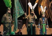 تعزیه شهادت حضرت عباس‌(ع) در سوگواره ملی تعزیه ده زیار