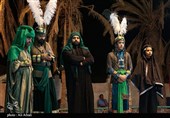 تعزیه شهادت حضرت عباس‌(ع) در سوگواره ملی تعزیه ده زیار 