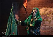 تعزیه شهادت حضرت عباس‌(ع) در سوگواره ملی تعزیه ده زیار 
