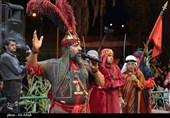 تعزیه شهادت حضرت عباس‌(ع) در سوگواره ملی تعزیه ده زیار 