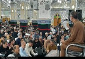 برپایی دعای عرفه در آستان امامزاده علی بن باقر اردهال