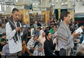 برپایی دعای عرفه در آستان امامزاده علی بن باقر اردهال+تصاویر
