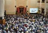 در حرم شاهچراغ (ع)، عرفه به آسمان اجابت رسید