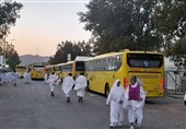 آغاز حرکت حاجیان ایرانی از عرفات به سمت مشعرالحرام
