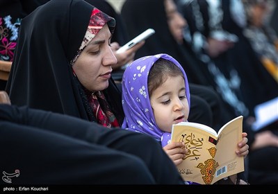 مراسم دعای عرفه در کهف الشهدا