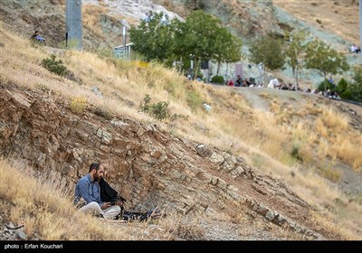 مراسم دعای عرفه در کهف الشهدا