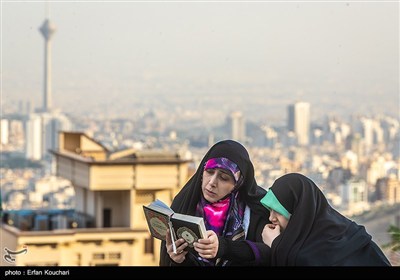 مراسم دعای عرفه در کهف الشهدا