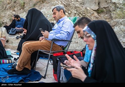 مراسم دعای عرفه در کهف الشهدا