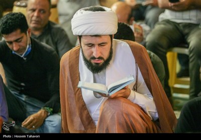 مراسم دعای عرفه در کیش 