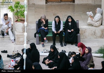 مراسم دعای عرفه در کیش 