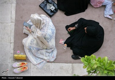 مراسم دعای عرفه در کیش 