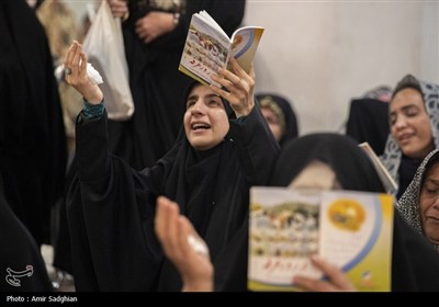 مراسم دعای عرفه در شیراز
