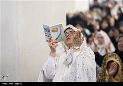 مراسم دعای عرفه در شیراز