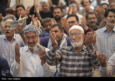 مراسم دعای عرفه در شیراز