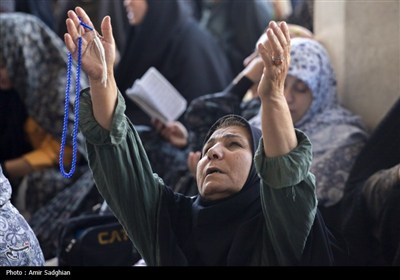 مراسم دعای عرفه در شیراز