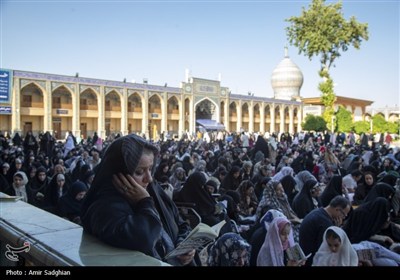 مراسم دعای عرفه در شیراز