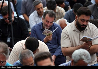 مراسم دعای عرفه در اصفهان و همدان
