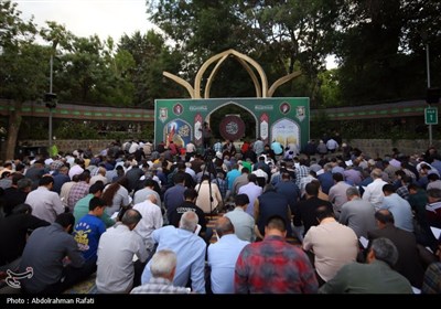 مراسم دعای عرفه در اصفهان و همدان