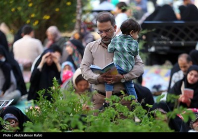 مراسم دعای عرفه در اصفهان و همدان