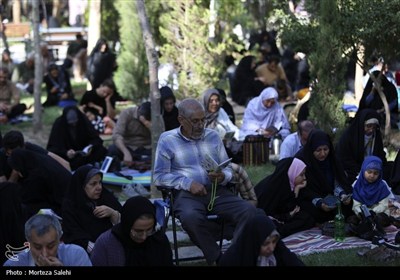 مراسم دعای عرفه در اصفهان و همدان