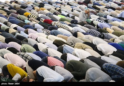 صلاة عيد الأضحى في جامعة طهران