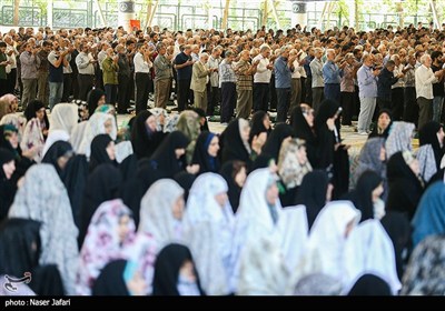 صلاة عيد الأضحى في جامعة طهران