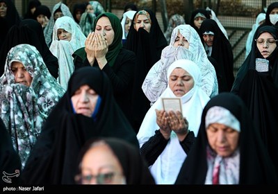 صلاة عيد الأضحى في جامعة طهران