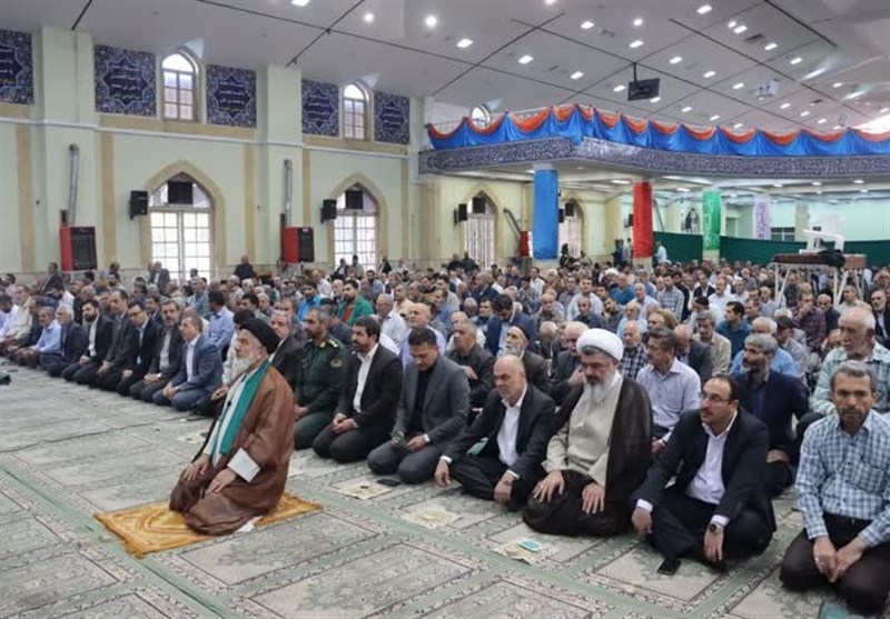 نماز عید سعید قربان در همدان برگزار شد