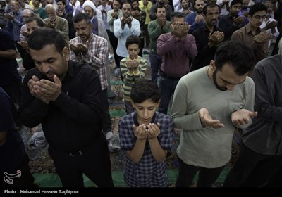 نماز عید قربان در مسجد جمکران