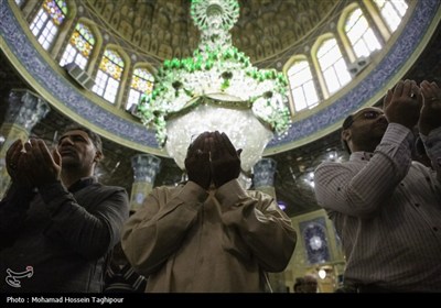 نماز عید قربان در مسجد جمکران