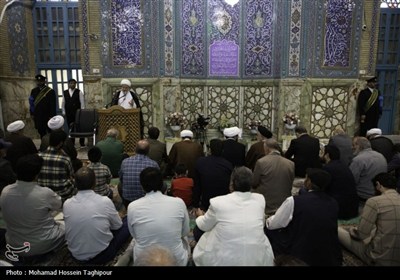 نماز عید قربان در مسجد جمکران